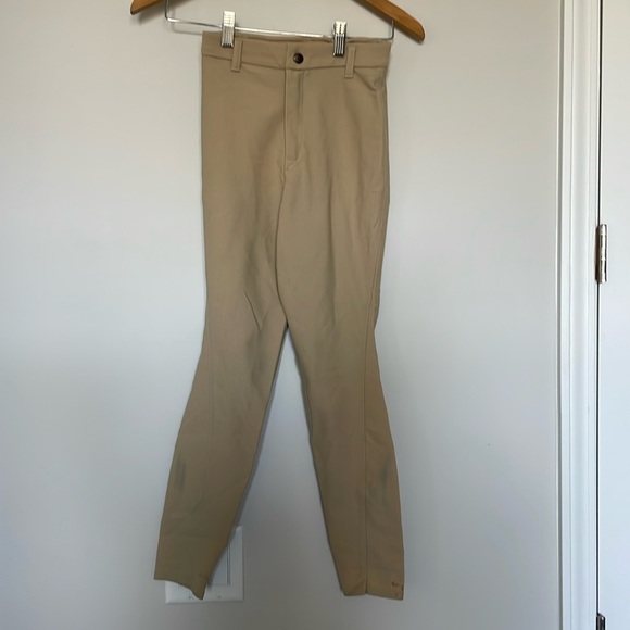 Culotte D'équitation Devon Aire Femme - Ivoire - Taille S - Nylon - Vintage